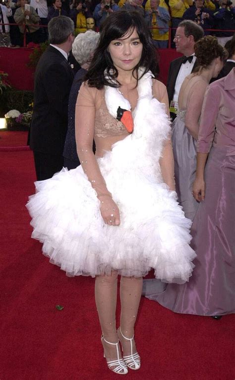 bjork swan dress designer.